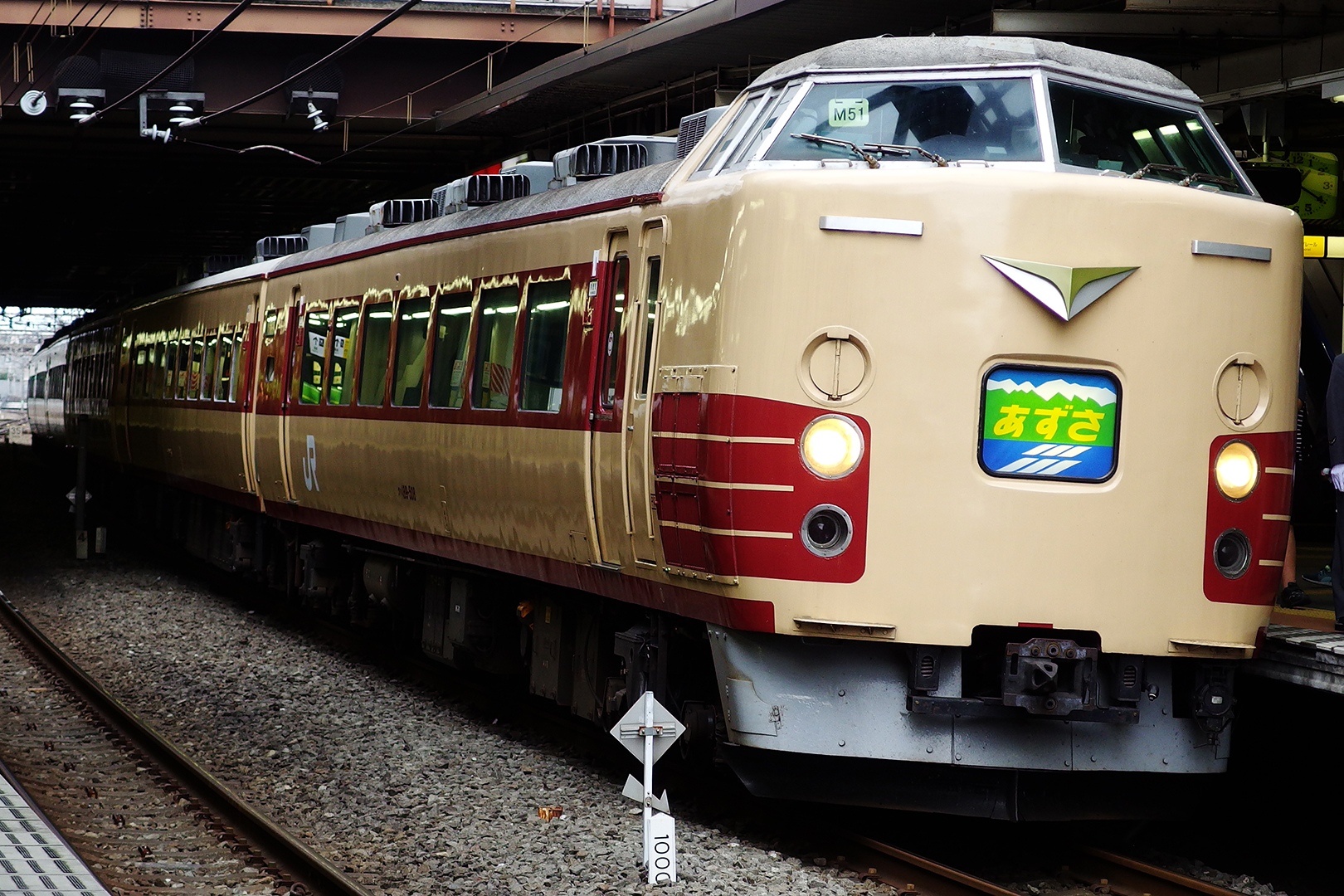 特急「あずさ」号運行開始50周年記念イベント 2日目: Nゲージ立川駅