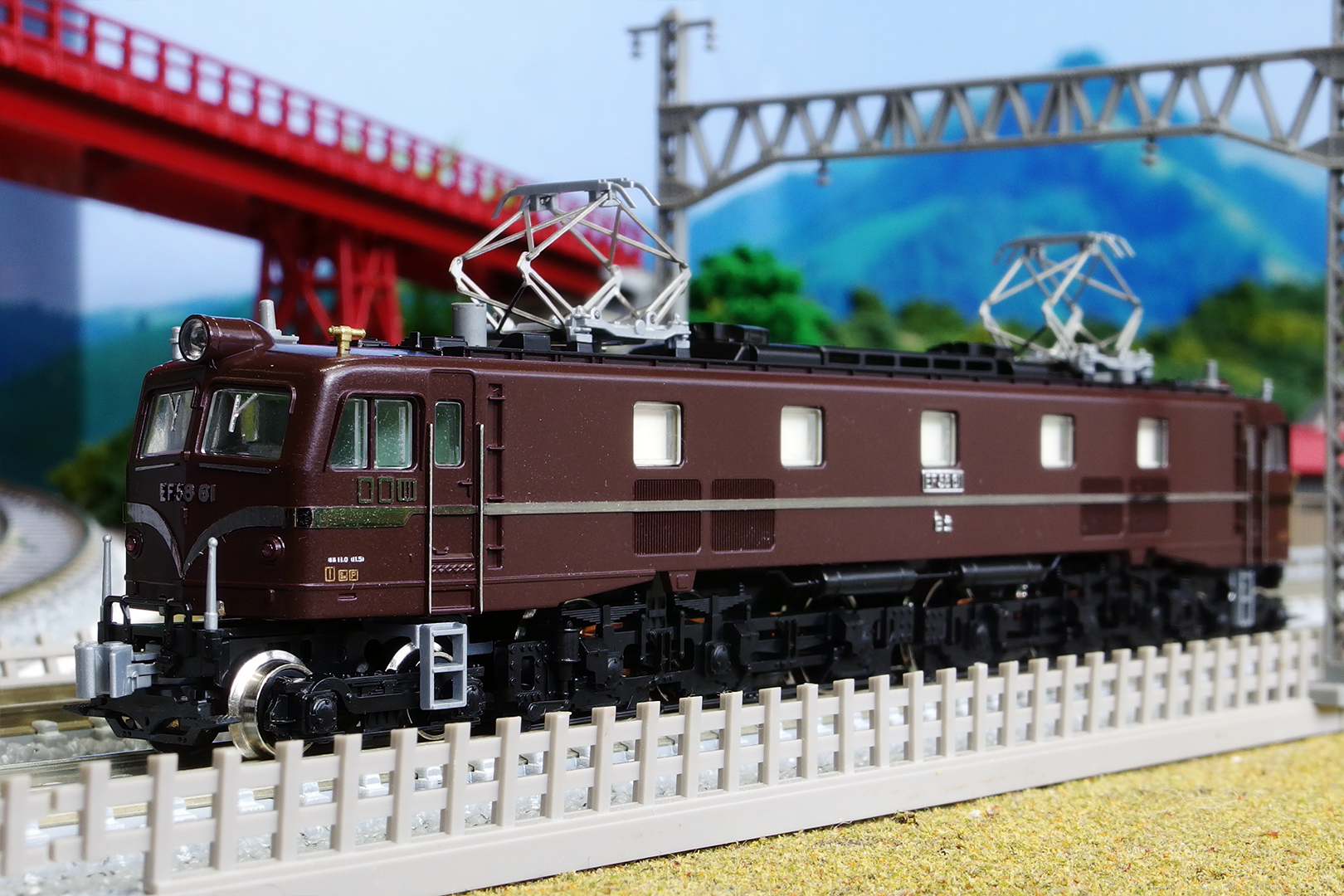 KATO Nゲージ EF58 61 3038 鉄道模型 電気機関車 - 模型、プラモデル